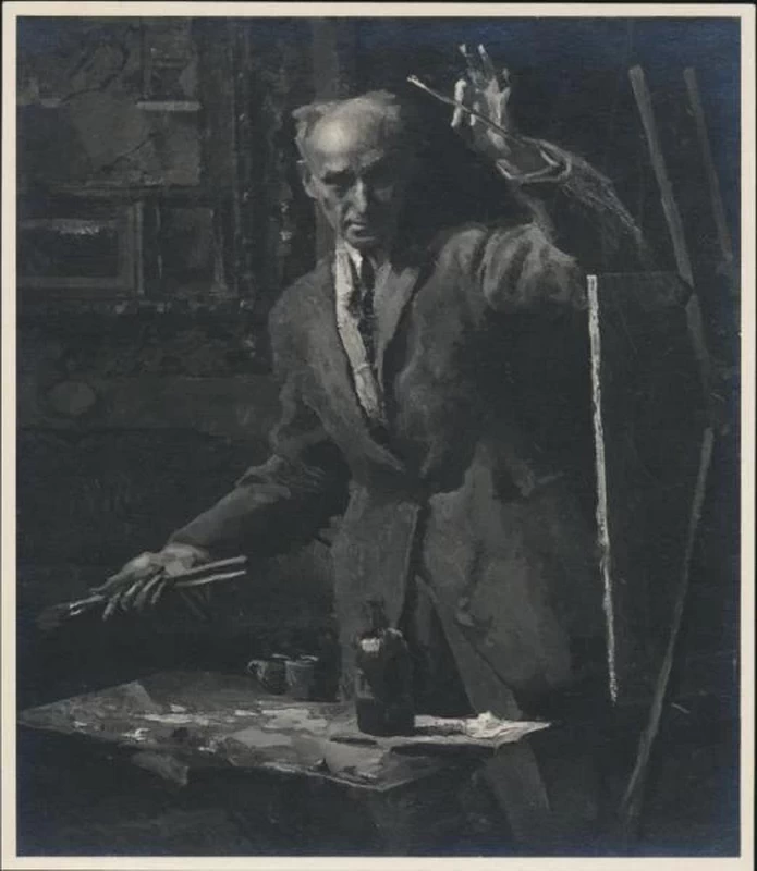 Autoritratto nello studio